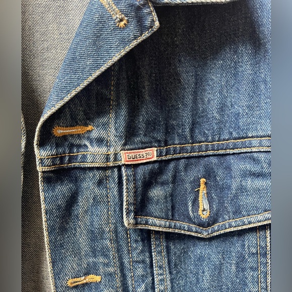 Guess Classic Blue Denim Jacket - Picture 4 of 5